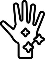 Hand icon symbol image illustration vector
