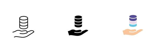 Lock and router. Secure internet network, wifi, lan, privacy, data security, communication, signal, antennas. set icon in line, black and colorful styles isolated on white background vector