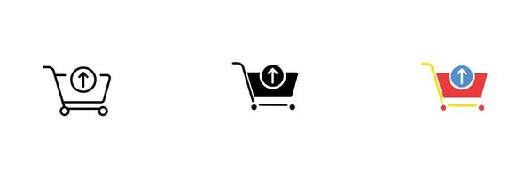 Lock and router. Secure internet network, wifi, lan, privacy, data security, communication, signal, antennas. set icon in line, black and colorful styles isolated on white background vector