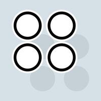 Empty checkmark line icon. Clipboard with thumbs up, like, dislike, rate the service, clipboard with checkmark, rating. Feedback concept. sticker line icon on white background vector