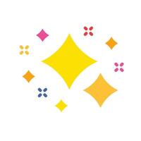Rating with stars line icon. Favorites, highest score, rating, reviews, feedback. colored icon on a white background for business vector