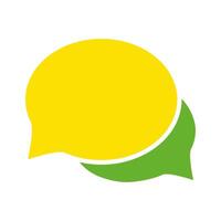 Dialog cloud line icon. Comic, communication, message, communication, social network. colored icon on a white background for business vector