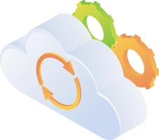 Cloud storage refresh working vector