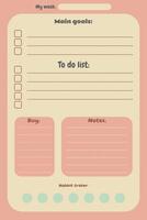 page template for a special glider in pink color vector