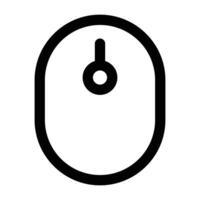 Simple Mouse icon. The icon can be used for websites, print templates, presentation templates, illustrations, etc vector