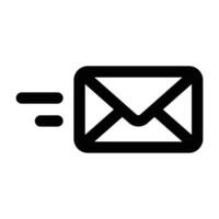 Simple Email icon. The icon can be used for websites, print templates, presentation templates, illustrations, etc vector