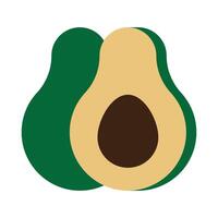 avocado icon symbol vector