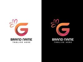 Modern G design for versatile branding vector