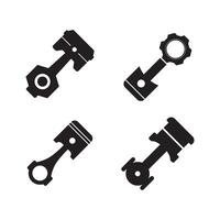 Piston icon design vector