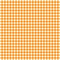 Orange tablecloth seamless pattern vector