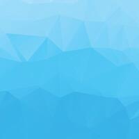Abstract blue gradient polygon background vector