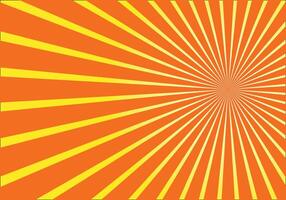 Orange sunburst radial pattern. Sun ray orange yellow color circular pattern. For background design. vector