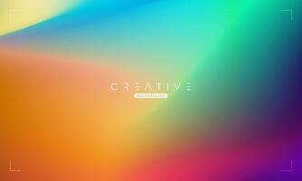 Abstract Dynamic Gradient Background. Colorful Fluid Color Gradient. Design Template For ads, Banner, Poster, Cover, Web, Brochure, Wallpaper, and flyer. . vector