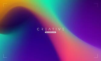 Abstract Dynamic Gradient Background. Colorful Fluid Color Gradient. Design Template For ads, Banner, Poster, Cover, Web, Brochure, Wallpaper, and flyer. . vector