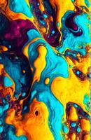 Ai. photo liquid abstract colorful texture background