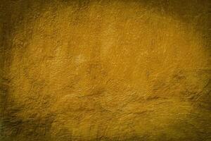 painted in mustard color concrete surface photo