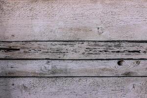 white vintage rustic wooden panel with horizontal gaps photo