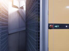 Technology of smart hatchery machinery for hatching eggs. photo