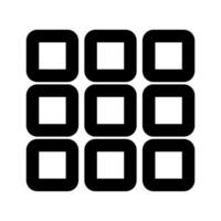 Simple menu icon. Menu UI. vector