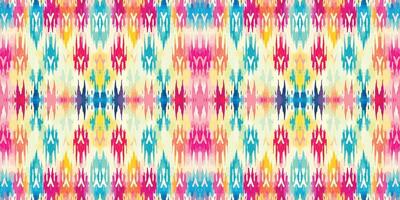 Seamless batik pattern,Seamless tribal batik pattern,and Seamless colorful pattern resemble ethnic boho, Aztec,and ikat styles.designed for use in wallpaper,fabric,curtain,carpet,Batik Embroidery vector