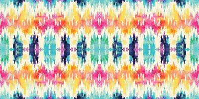 Seamless batik pattern,Seamless tribal batik pattern,and Seamless colorful pattern resemble ethnic boho, Aztec,and ikat styles.designed for use in wallpaper,fabric,curtain,carpet,Batik Embroidery vector