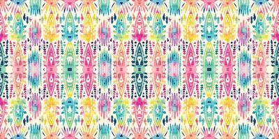 Seamless batik pattern,Seamless tribal batik pattern,and Seamless colorful pattern resemble ethnic boho, Aztec,and ikat styles.designed for use in wallpaper,fabric,curtain,carpet,Batik Embroidery vector