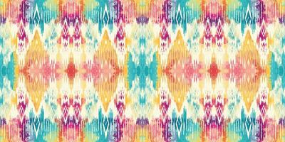 Seamless batik pattern,Seamless tribal batik pattern,and Seamless colorful pattern resemble ethnic boho, Aztec,and ikat styles.designed for use in wallpaper,fabric,curtain,carpet,Batik Embroidery vector