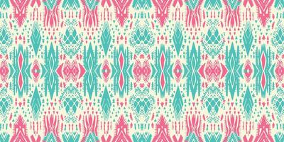 Seamless batik pattern,Seamless tribal batik pattern,and Seamless colorful pattern resemble ethnic boho, Aztec,and ikat styles.designed for use in wallpaper,fabric,curtain,carpet,Batik Embroidery vector