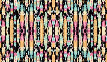 Seamless batik pattern,Seamless tribal batik pattern,and Seamless colorful pattern resemble ethnic boho, Aztec,and ikat styles.designed for use in wallpaper,fabric,curtain,carpet,Batik Embroidery vector