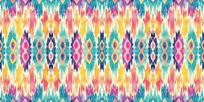 Seamless batik pattern,Seamless tribal batik pattern,and Seamless colorful pattern resemble ethnic boho, Aztec,and ikat styles.designed for use in wallpaper,fabric,curtain,carpet,Batik Embroidery vector