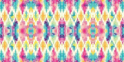 Seamless batik pattern,Seamless tribal batik pattern,and Seamless colorful pattern resemble ethnic boho, Aztec,and ikat styles.designed for use in wallpaper,fabric,curtain,carpet,Batik Embroidery vector