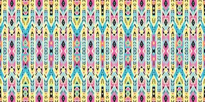 Seamless batik pattern,Seamless tribal batik pattern,and Seamless colorful pattern resemble ethnic boho, Aztec,and ikat styles.designed for use in wallpaper,fabric,curtain,carpet,Batik Embroidery vector
