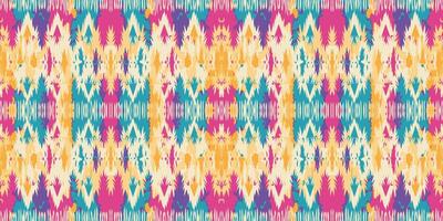 Seamless batik pattern,Seamless tribal batik pattern,and Seamless colorful pattern resemble ethnic boho, Aztec,and ikat styles.designed for use in wallpaper,fabric,curtain,carpet,Batik Embroidery vector