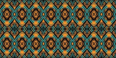 Seamless batik pattern,Seamless tribal batik pattern,and Seamless colorful pattern resemble ethnic boho, Aztec,and ikat styles.designed for use in wallpaper,fabric,curtain,carpet,Batik Embroidery vector