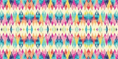 Seamless batik pattern,Seamless tribal batik pattern,and Seamless colorful pattern resemble ethnic boho, Aztec,and ikat styles.designed for use in wallpaper,fabric,curtain,carpet,Batik Embroidery vector
