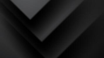 black abstract background with blurred layer square dimension vector