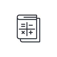 Online Course icon. .Editable stroke.linear style sign for use web design,logo.Symbol illustration. vector