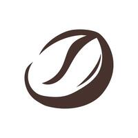 Coffee beans icon design template. vector