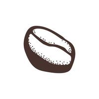 Coffee beans icon design template. vector