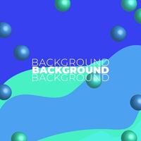 design backround with effect of some abstract 3d balls vector