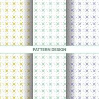 Geometric pattern design. Colorful abstract geometric pattern design. Cloth pattern. Fabric patterns vector