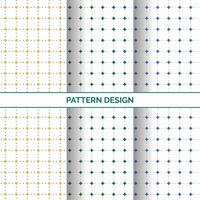 Geometric pattern design. Decorative pattern design. Colorful Fabric patterns vector