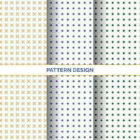 Geometric pattern design. Colorful abstract geometric pattern design. Cloth pattern. Fabric patterns vector