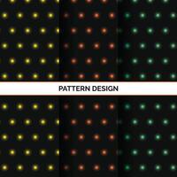 Geometric pattern design. Decorative pattern design. Colorful Fabric patterns vector