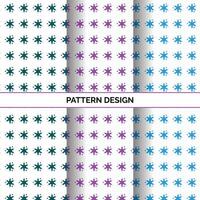 Geometric pattern design. Decorative pattern design. Colorful Fabric patterns vector
