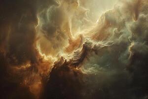 A close up of a very large cloud in the sky photo