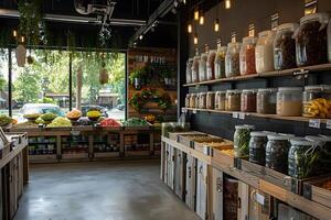 A store with a variety of items on display photo