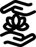 Hand icon symbol image illustration vector