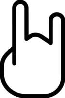 Hand icon symbol image illustration vector