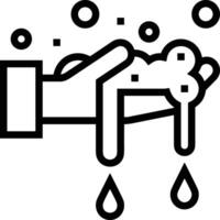 Hand icon symbol image illustration vector